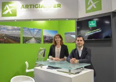 Francisca & Mario with Artigianfer. The company presented its new logo on the website and launched a new company website.