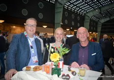 Robert van den Berg (Bakker Barendrecht), Suzanne van der Werff (Bakker Barendrecht) and Corné van Winsen (ZON Fruit and Vegetables)