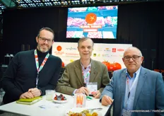 Harm-Jan Eikelenboom from The Greenery, Hans Verwegen from Enza Zaden & Paco Borras, consultant