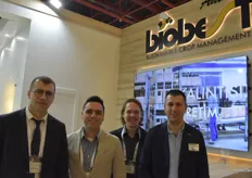 The Man from Biobest, Hasan Yildirim, Yagiz Suzen, Mustafa Ulas Sozeri and Guney Baloglu. Biobest Turkey is the second biggest in bumblebee production, after their headquarters in Belgium 