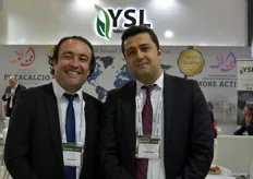 Ali Coban and Ersin Kacar wiht YSL Fertilizers