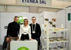 Marco Loconte, Beyza Nur and Antonio Pistello from the Italian company Etenea
