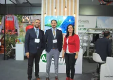 Gokhan Ekinci, Cem Abdullahoglu and Nazla Dogan from the American company AO Smith