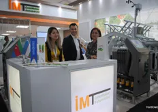 The team from IMT Greenhouse Automation who where showing their newest technologies