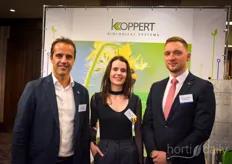 Kris de Smet, Ekaterina Ivanov & Roman Arkhipov with Koppert Russia