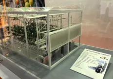 Display of Kubo's greenhouse model