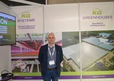 Matthias Haakman from KG Systems & Greenhouses.