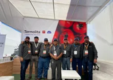 The team with Termolita, producers of perlite substrates.