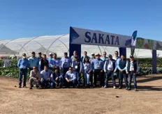 The Sakata team was present at the show.
