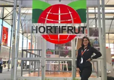 THe team with Hortifruit Mexico promoted their berries