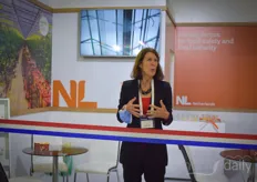 Dutch ambassador Marjanne de Kwaasteniet officially opened the Dutch pavilion.