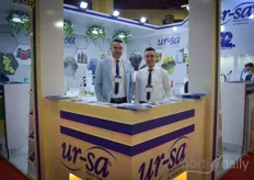 Fitar Tarim and Armagan Demirel with Ur-Sa, providing plastic solutions for growers.