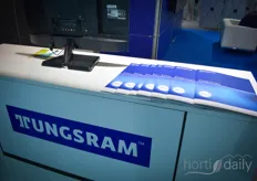 The Tungsram light products were represented in the Hungarian pavilion.