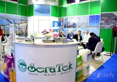 Busy at the booth of Seratek.