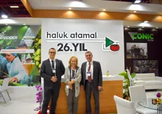 Murat, Turkan and Haluk Atamal from Haluk Atamal who represend Ridder, Conic and TTA.