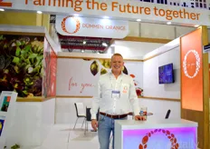 Daniel Olislagers, sales representive of Dummen Orange.