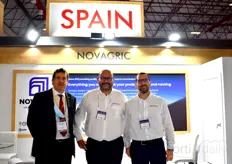 Jaime, Antonio and Samuel from the spanish company Novagric.