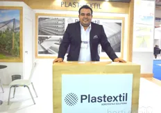 Metin Efe from Plast-Textill, the Spanish Agrotextilles company.