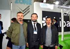 Ibrahim Yilmaz from GreenQ, Nurfan Akcan from Keyway/Timfog and Mutlu Akinci from GreenQ.