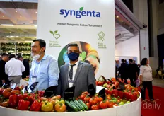 Fun at the booth of Syngenta