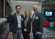 Michael Hanan, Jennifer Bassuk & Ron Dekok with Fluence were present on the Indoor Ag-Con 2022.