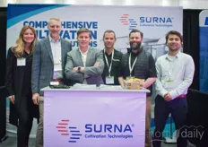 The team with Surna was present at the show to show their cultivation technologies, both in vegetables, vertical farms and cannabis enterprises.