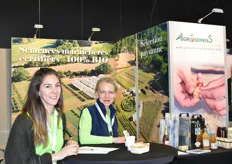 Marion Cellier from Agrosemens and Aude Le Cottier from La Semence Bio.