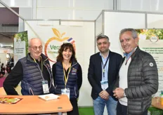 Vincent Guérin, Sandrine Gaborieau and Pierre Venteau present at the SIVAL on the Ecoresponsible Orchards stand.