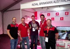 Matthew Dent, Roger De Jagher, Jack Mooney, Christiaan Rolandus Boers and David Sobevski from Royal Brinkman