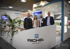 Part of the Richel team was present at the show already early in the morning. They met up with many international clients.