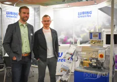 Torben Michales & Alexander Euger with Lubing, presenting their fogging system
