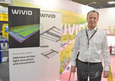 Joakim Vincent with WIVID. The Swedish company is a newcomer in the LED market. In addition to their consultancy services, they now offer a fixture.