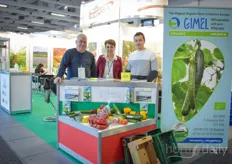 The Bulgarian Greenhouse Growers Association: Mr Jordan Krastanov, Teodora Krasteva, executive director and Nikolay Georgiev with breeding company Geosem Select.