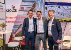 Niels Stolze (Left), Marco Zwinkels, Prins Group & Tom van Veen Prins Group