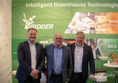Rob Veenstra, Joachim Keus and Regnier ten Haaf with Ridder