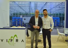 Vicenzo Russo and Stefano Liporace with Vifra.