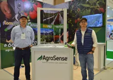 Ruben and Juan Pablo with AgroSense, their brand is TomSystem.