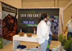 Showing the True Blue Blueberry Bags at Fibredust
