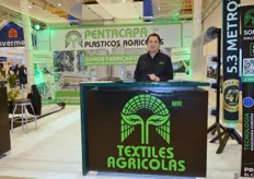 Enrique Munoz with Textiles Agricolas.