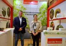 Daniel Dell'Erba and Veronica Aguirre with van der Knaap.
