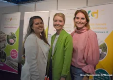 Rosanne Brabander of Verkade Klimaat with Rosa Jacobs and Nathalie van der Ende of KUBO.