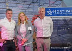 Hortipar team: Jeffrey Spies, Marjan van Antwerpen and Nico van der Houwen