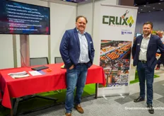 Ernst-Jan Monden & Michel van Reenen with Crux Robotics.